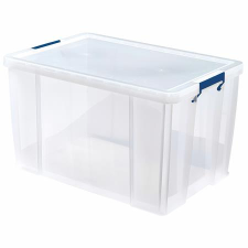 FELLOWES Műanyag tároló doboz, átlátszó, 85 liter, fellowes, &quot;prostore&quot; bútor
