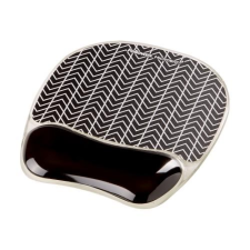 FELLOWES Photo Gel egérpad csuklótámasszal cikk-cakk mintás (9653401) (fell9653401) egérpad