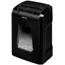 FELLOWES Powershred 12C iratmegsemmisítő, fekete iratmegsemmisítő
