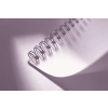 FELLOWES Spirál, fém, 3:1, 6 mm, 21-35 lap, FELLOWES, fehér