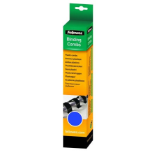FELLOWES Spirál, műanyag, 12 mm, 56-80 lap, FELLOWES, 25 db, kék spirálozó gép