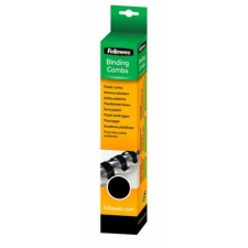 FELLOWES Spirál, műanyag, 16 mm, 101-120 lap, FELLOWES, 25 db, fekete (IFW53323) spirálozó gép