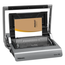 FELLOWES Spirálozógép, mûanyag spirálkötéshez, manuális, 500 lap, FELLOWES "Galaxy" spirálozó gép