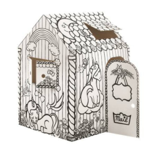 FELLOWES Színezhető karton játszóház, FELLOWES BANKERS BOX® Playhouse, unikornis, vegyes minta (IFW12324) party kellék