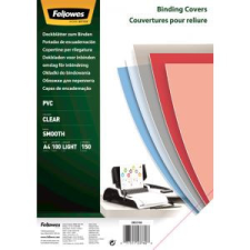 FELLOWES víztiszta előlap spirálozáshoz, 150 mikron, A4 (5376001) spirálozó gép