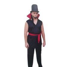 Felnőtt férfi vámpír jelmez L-XL méret farsangra 6 részes jelmez