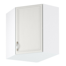  Felső sarokszekrény G60N, fehér/sosna Andersen, SICILIA bútor