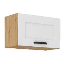  Felső szekrény, fehér/artisan tölgy, Lula 60 GU-36 1F bútor