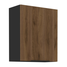  Felső szekrény, okapi dió/fekete, MENZO 60 G-72 1F bútor