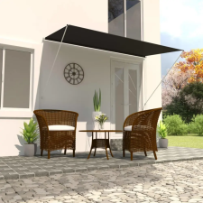  feltekerhető antracitszürke napellenző 350 x 150 cm nyílászáró