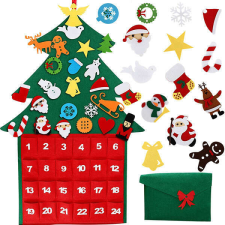 Feltri - Adventi karácsonyfa 24 díszítéssel karácsonyi dekoráció