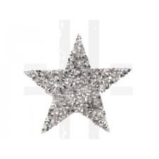  Felvasalható csillag kövekkel dekorációs kellék