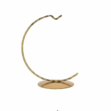  Fém állvány 15 cm-es díszhez, arany dekorációs kellék