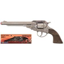  Fém cowboy revolver 8 tölténnyel katonásdi