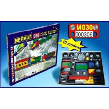 Fém építőjáték - Vonatok - 310 darabos - Merkur030 - M0306 barkácsolás, építés