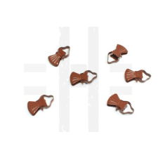  Fém függöny csereszny piros - 10 db/csomag rövidáru