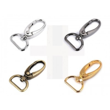  Fém karabiner 20 mm - 2 db dekorációs kellék