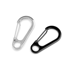  Fém karabiner befűző 8 mm rövidáru