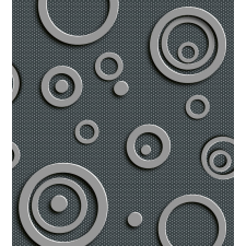  Fém körök, poszter tapéta 225*250 cm tapéta, díszléc és más dekoráció