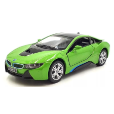  Fém modell Bmw i8, Kinsmart, méretarány 1:36, zöld makett