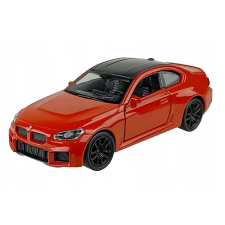  Fém modell Bmw M2 G87 Coupe 2023, Welly, méretarány 1:34, piros makett