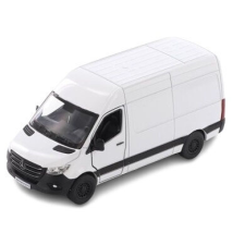  Fém modell Kinsmart Mercedes-Benz Sprinter, fehér, 1:36 méretarány makett