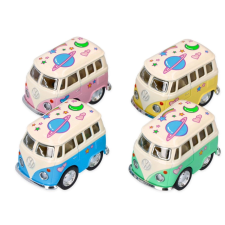 Fém Volkswagen kisautó autópálya és játékautó