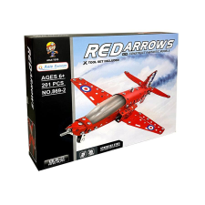  Fémépítő - repülőgép, 201 db (12334) barkácsolás, építés