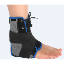  Fémsines bokarögzítő megerősített rugalmas pánttal gyógyászati segédeszköz