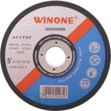 Fémvágókorong 125x1,2x22,2 csiszolókorong és vágókorong