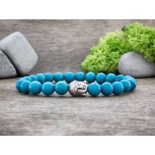  Fenséges Buddha türkiz ásvány karkötő karkötő
