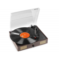 Fenton RP106DW bakelit lemezjátszó beépített hangszóróval USB/RCA (sötét fa) lemezjátszó