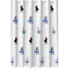 Fényáteresztő Voile függöny Frozen 180 cm magas gyerekmintás méteráru lakástextília