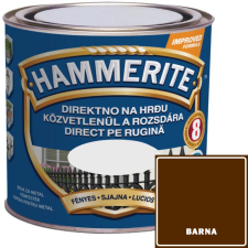 FÉNYES BARNA - HAMMERITE FÉMFESTÉK- KÖZVETLENÜL A ROZSDÁRA - 0,75L zománcfesték