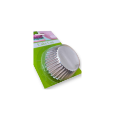  Fényes ezüst muffin papír 50 db sütés és főzés