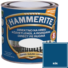 FÉNYES KÉK - HAMMERITE FÉMFESTÉK- KÖZVETLENÜL A ROZSDÁRA - 0,25L zománcfesték