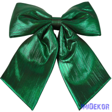  Fényes masni, 28 x 34cm - Sötétzöld dekorációs kellék