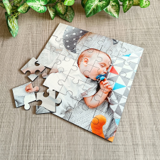 Fényképes fa puzzle, 25db puzzle, kirakós