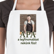 Fényképes kötény - Ajándék apáknak lakástextília