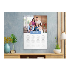 Fényképes naptár A3 méret 2024 - Egy lapos (Éves) egyedi ajándék