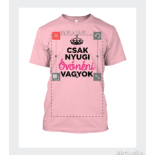  Fényképes póló egyedi mintával Rózsaszín M Női egyedi ajándék