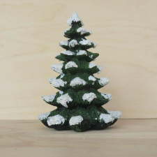  Fenyő, polyresin, mérete:10x16x10 cm dekorációs kellék