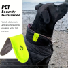  Fényvisszaverő LED kisállat biztonsági fény, mágneses kutya nyakörv 150 m-es aktív fényerősséggel