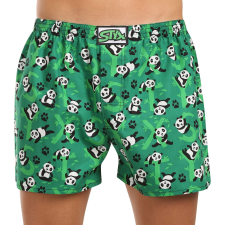  Férfi bő szárú boxeralsó Styx art klasszikus gumi túlméretezett pandák (E1852) 3XL férfi alsó
