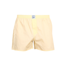  Férfi bő szárú boxeralsók Dedoles sárga (D-M-UN-LB-B-C-1178) XL
