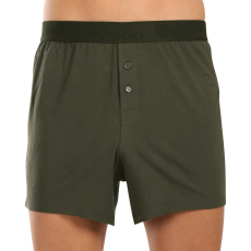  Férfi bő szárú boxeralsók Gino bambusz zöld (75195-DCZ) XL