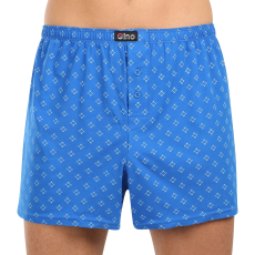  Férfi bő szárú boxeralsók Gino kék (75210-DBMLBM) XL