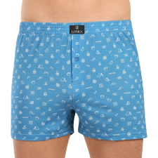  Férfi bő szárú boxeralsók Lonka kék (Karlos-kemping) 3XL férfi alsó