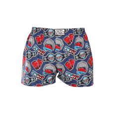  férfi bő szárú boxeralsók Styx art klasszikus gumipánt harc (A1556) XXL