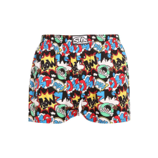 férfi bő szárú boxeralsók Styx art klasszikus gumipánt nagyméretű omg (E1456) 3XL férfi alsó